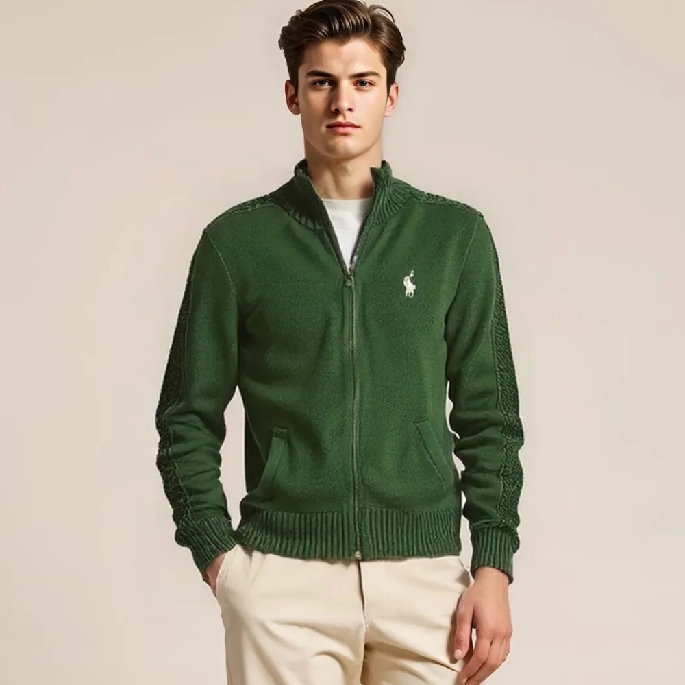 Ralph Lauren Zip-Up Sweater